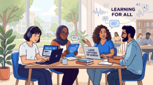 AI supporting disabled students in higher education - article illustration